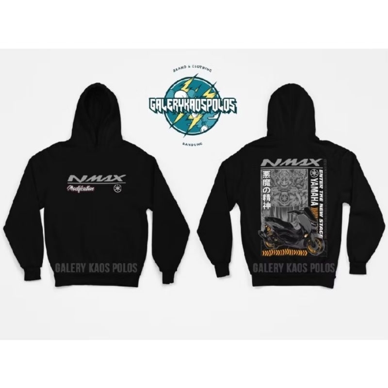 Hoodie sunmori NMAX sablon DTF
