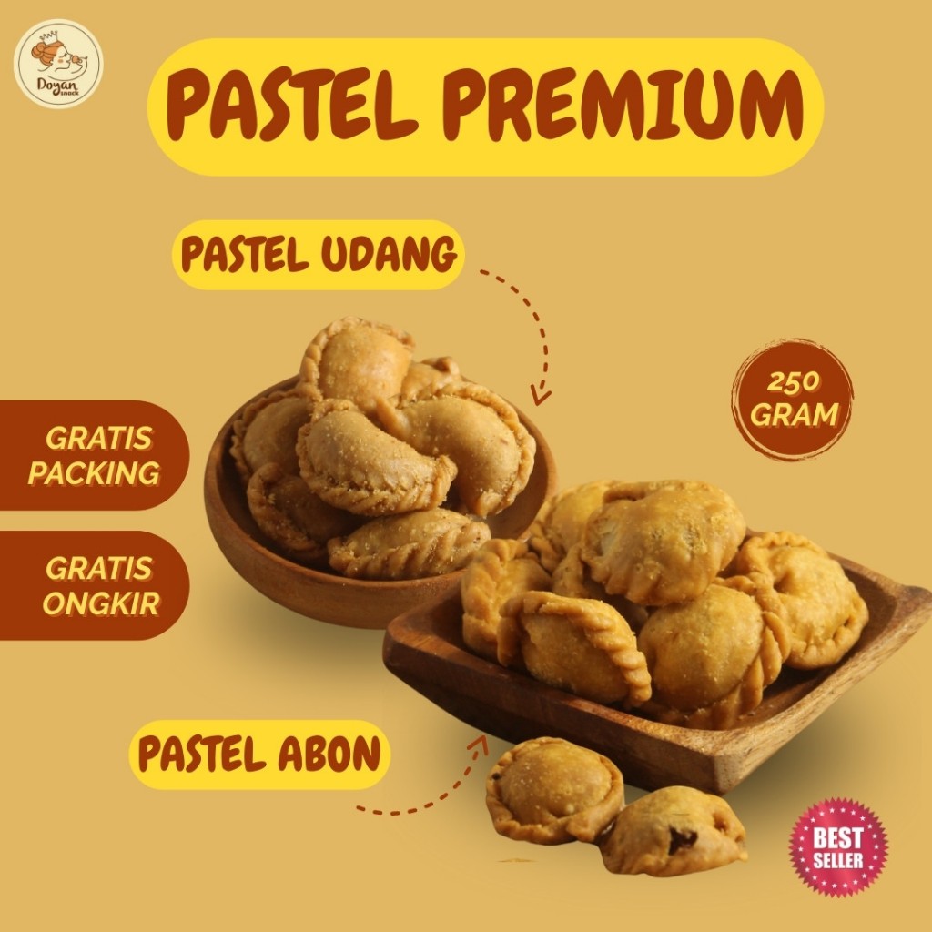 

PASTEL UDANG / PASTEL ABON PREMIUM / PASTEL PREMIUM 250GR