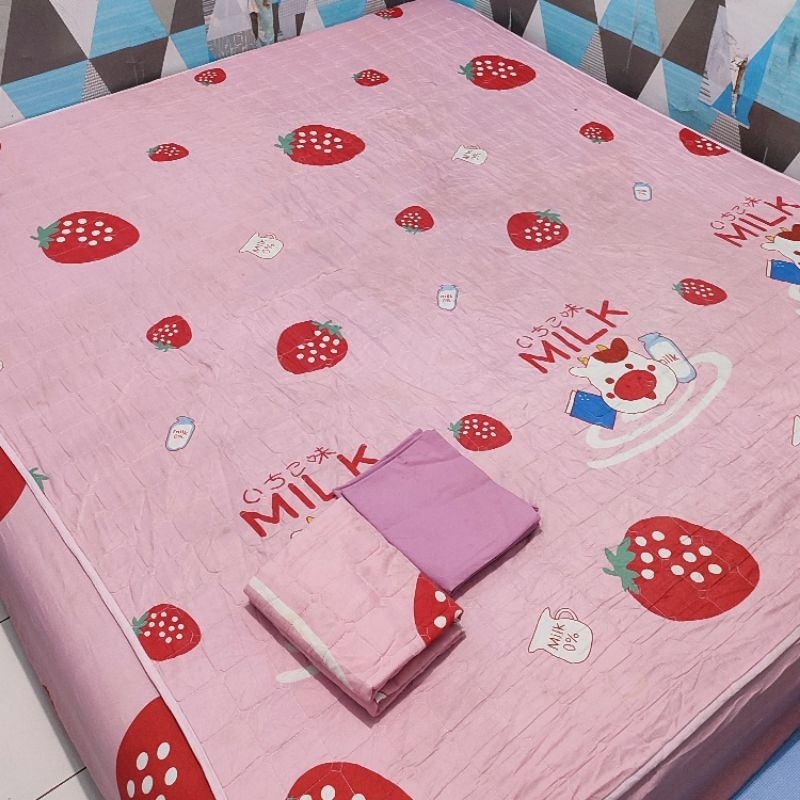 Sprei Waterproof Anti Air 180x200 Second Preloved