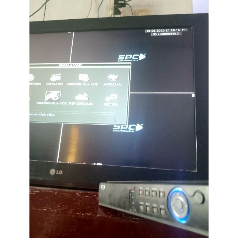Spc DVR HD Network S4-2MP Bekas Normal