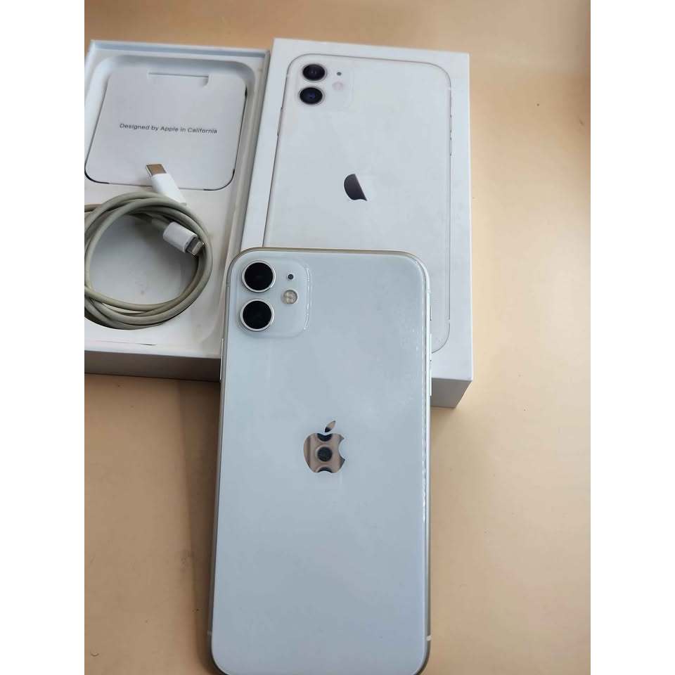 iphone 11 128GB ibox White Fulset Original