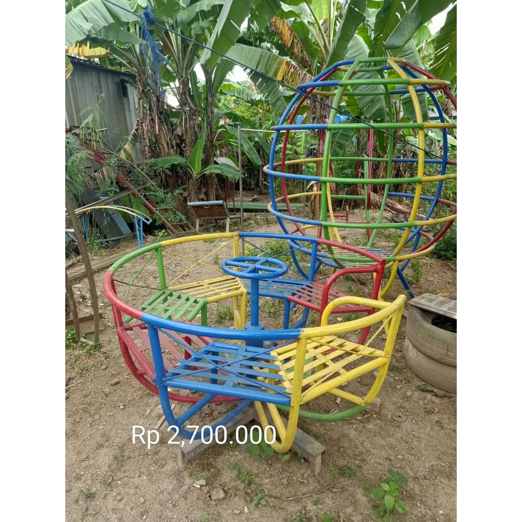 Mainan Anak-Anak Perosotan,Putaran dan Ayunan