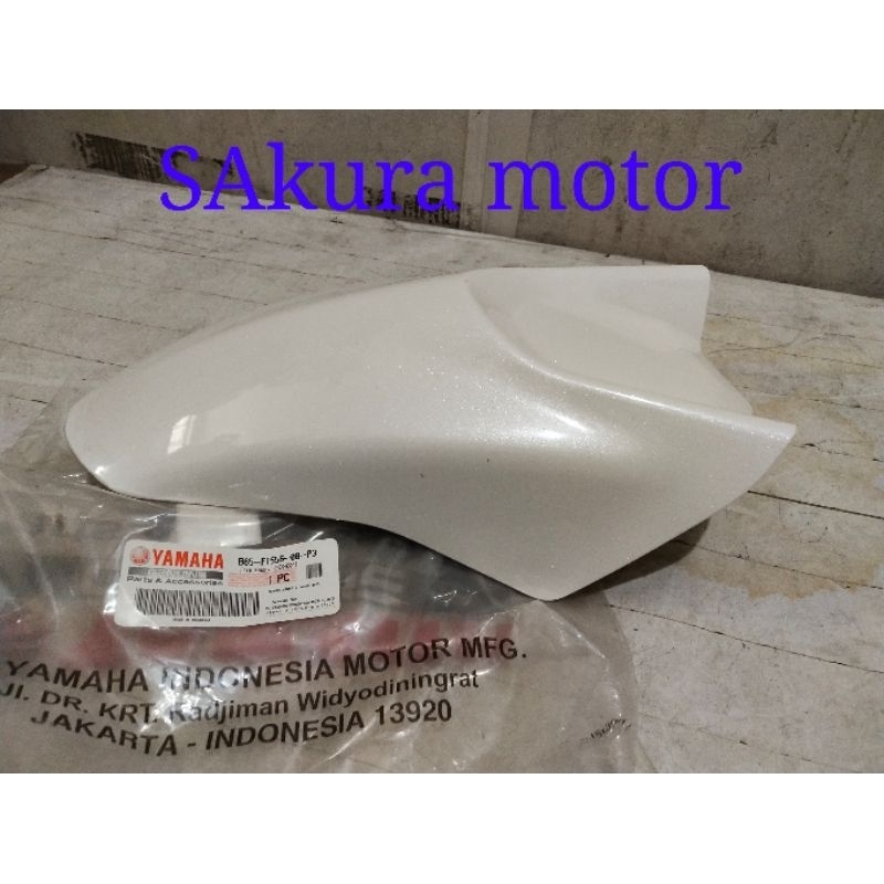 SPAKBOR DEPAN AEROX 155 /AEROX 155 NEW HITAM DOP/PUTIH/HITAM KILAP ORIGINAL YAMAHA B65-F1556-00-P8/P