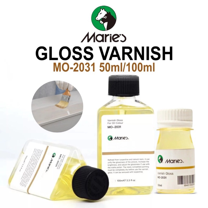 

Varnish Gloss For Oil Colour MO-2031 isi 100ml