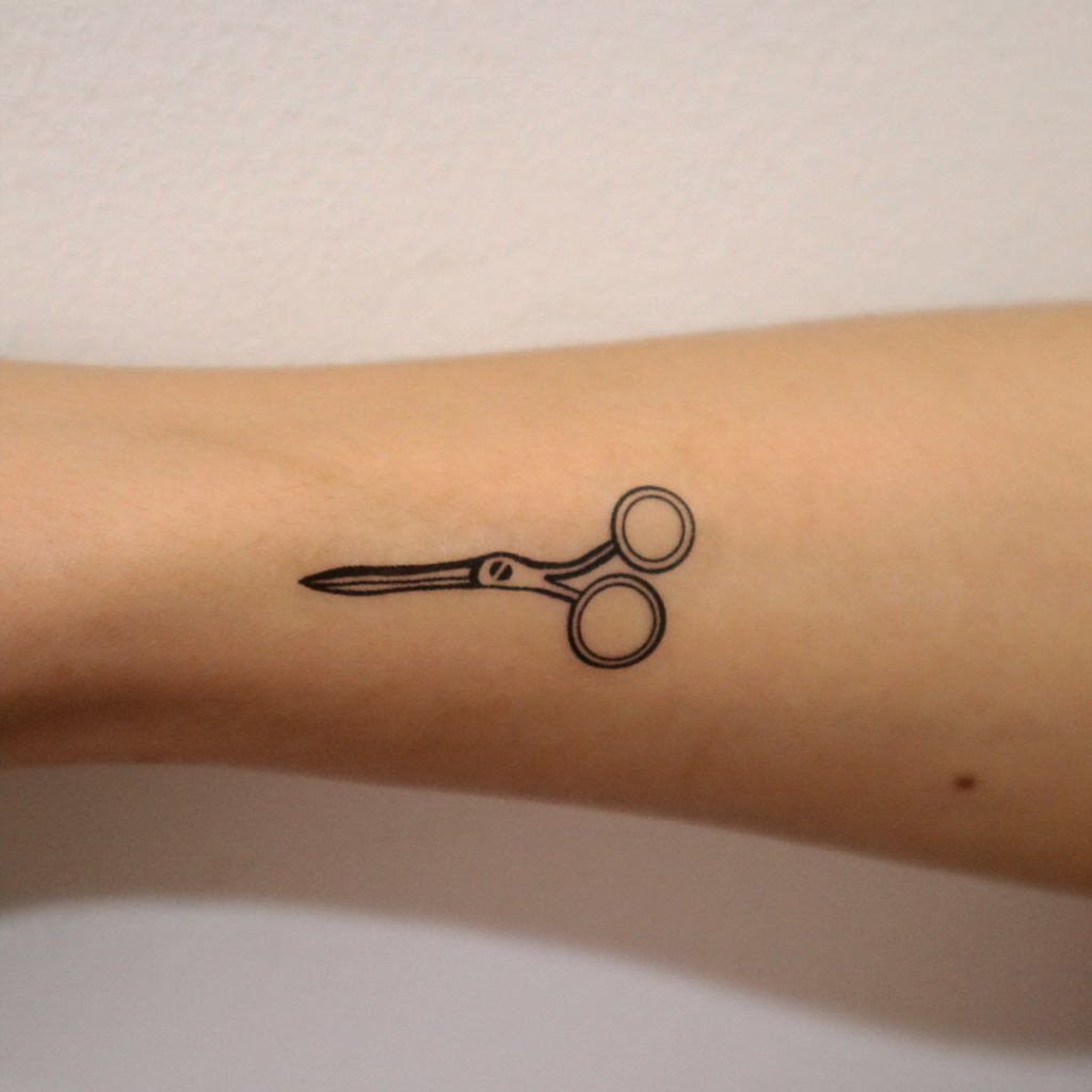 [PRODUK LOKAL] TATO TEMPORER MAGIC SCISSORS | GUNTING TATO TEMPORER | SCISSORS TATTOO | TATO UNTUK H