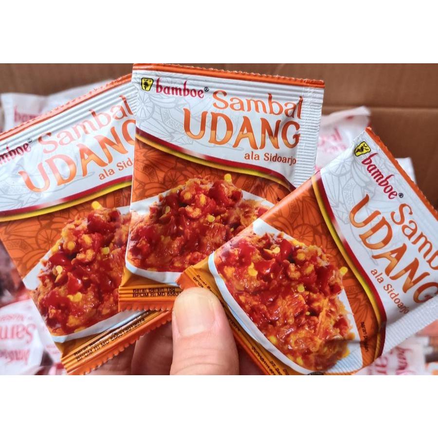 

Bamboe Sambal Udang Ala Sidoarjo 15 GR X 10 Sachet