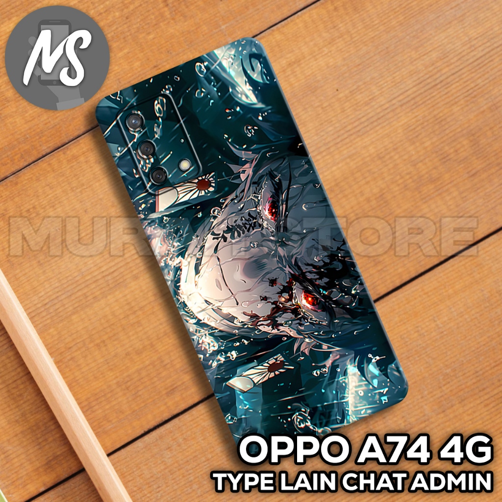 Softcase karet 0PPO A74 /MS11/motif ANIME/case OPPO A74 4G/casing OPPO A74 4G /silikon