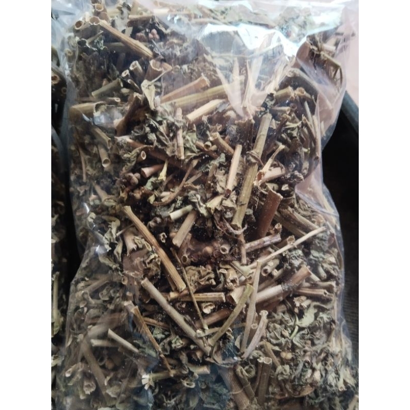 daun kate mas/daun suduk mentul daun sena kering 200gram