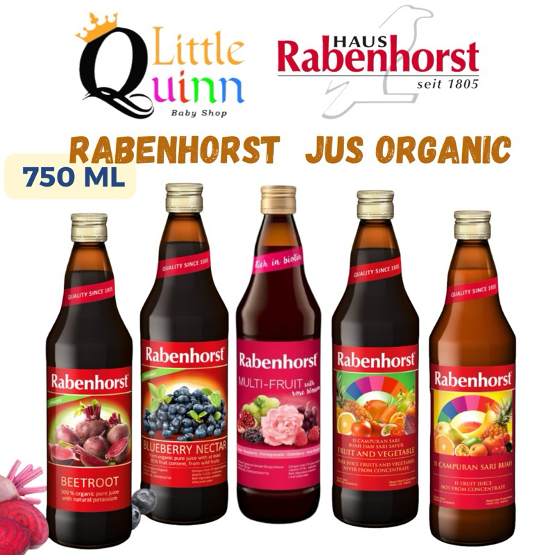 

Rabenhorst Pure Juice Organic 750ML
