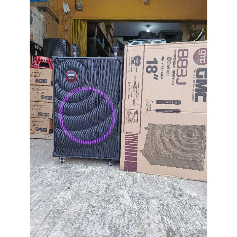 speaker gmc 18inch speaker portable gmc 883j new