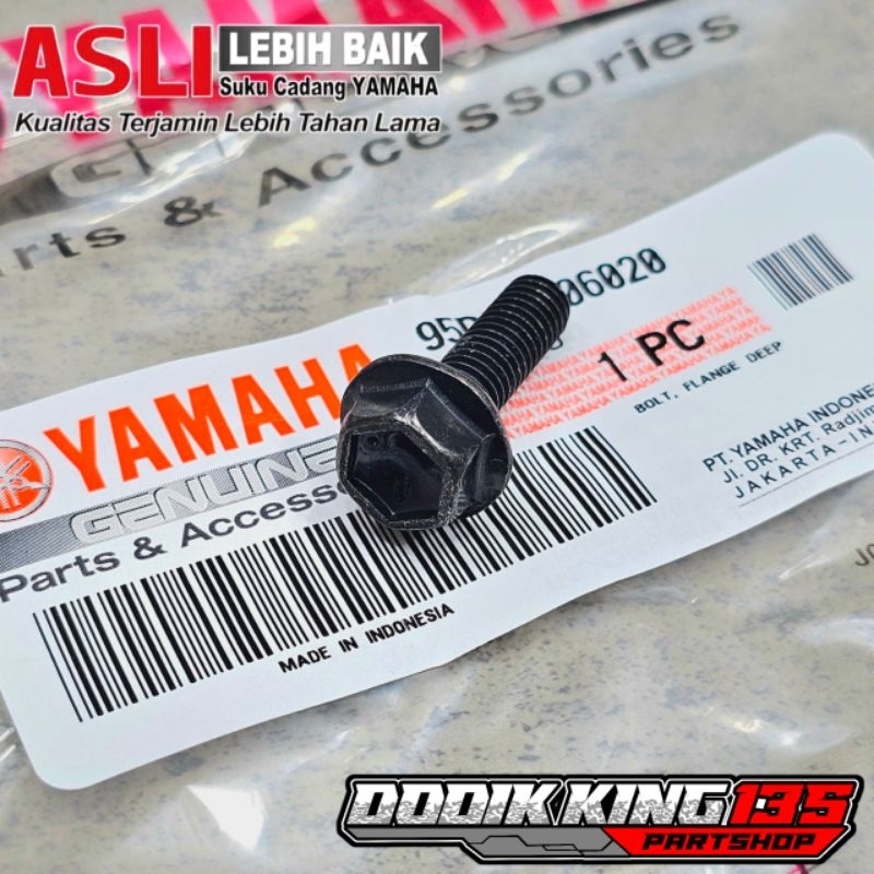 BAUT BRACKET BREKET KLAKSON KE RANGKA RX KING PEREDAM ORIGINAL YAMAHA | 95D37-06020