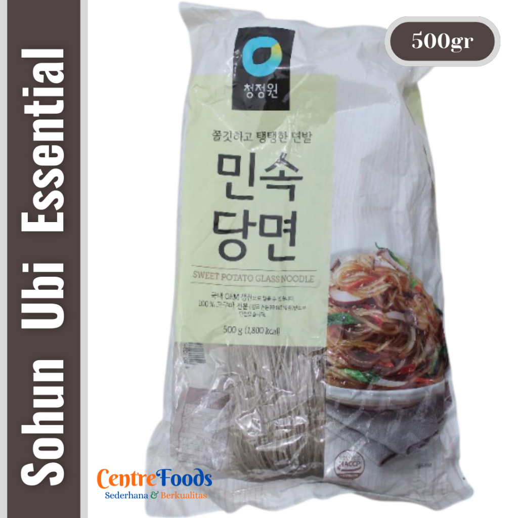 

Bihun Ubi Essential - Sohun Ubi JAPCHAE | 500gr [ Harga Per BKS ]