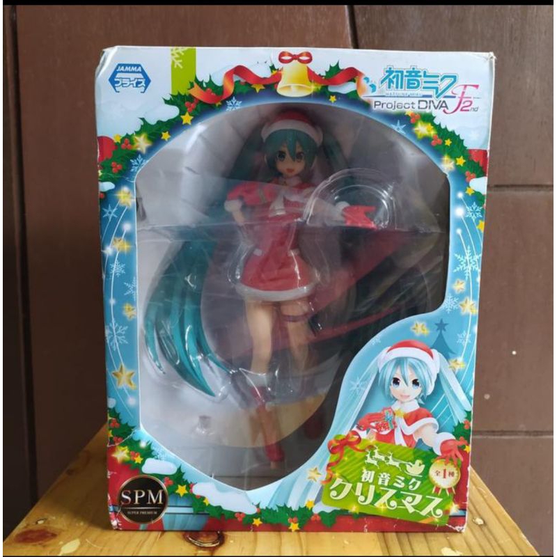 Hatsune Miku Super Premium Figure SPM Christmas Project Diva