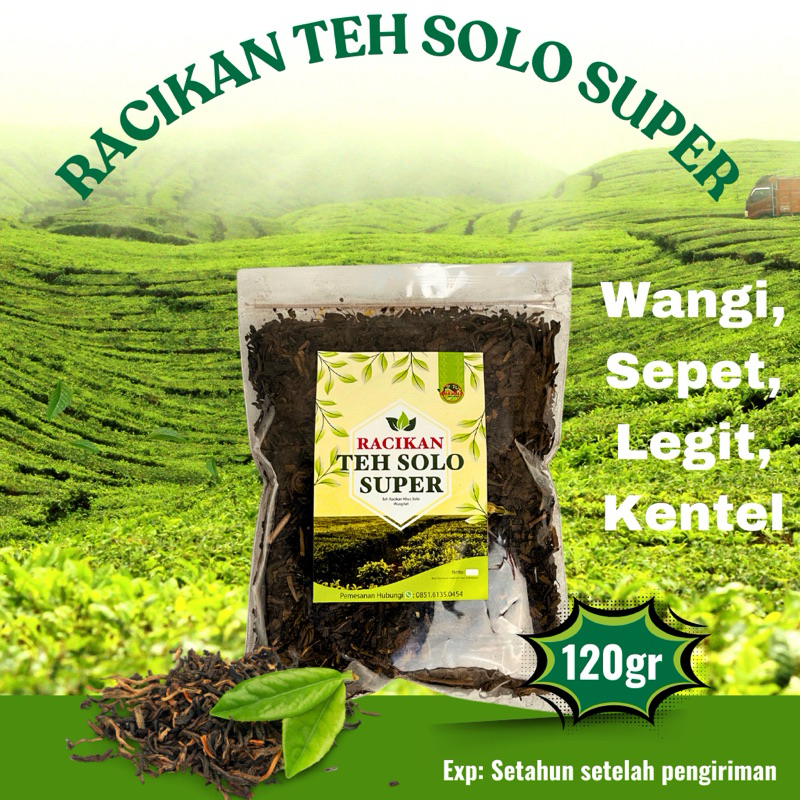 

Racikan Teh Solo Super/120 Gram/Racikan Teh Solo Super