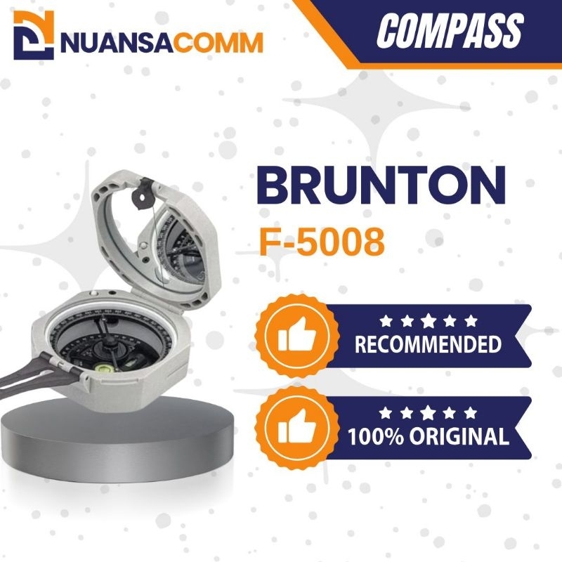 Kompas Geologi Brunton F-5008 Original / Brunton 5008 Compas Geologi