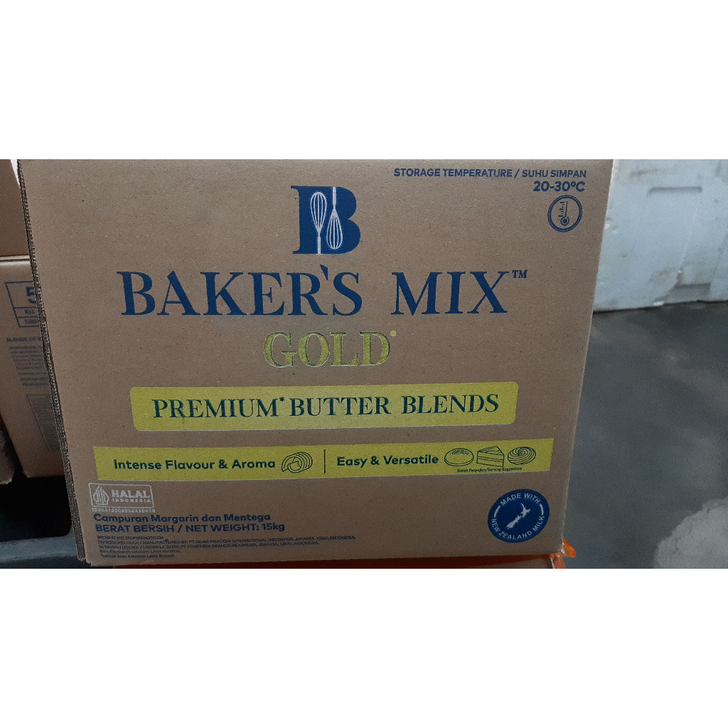 

butter baker's mix gold repack 1kg