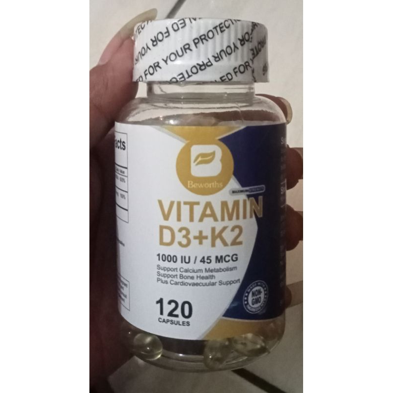 Brevort vitamin D3K2 1000iu
