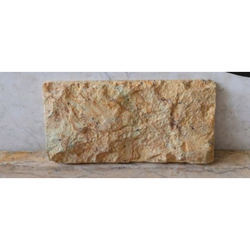 marmo dinding batu alam/marmo untuk pemasangan dinding rumah warna kuning