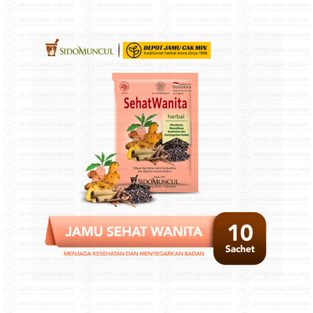 

Sido Muncul Jamu Sehat Wanita 10's - Menyegarkan Badan