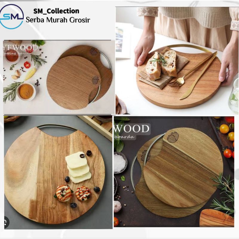 talenan kayu/talenan gantung/talenan sayur/talenan daging/talenan kayu bulat gsntung