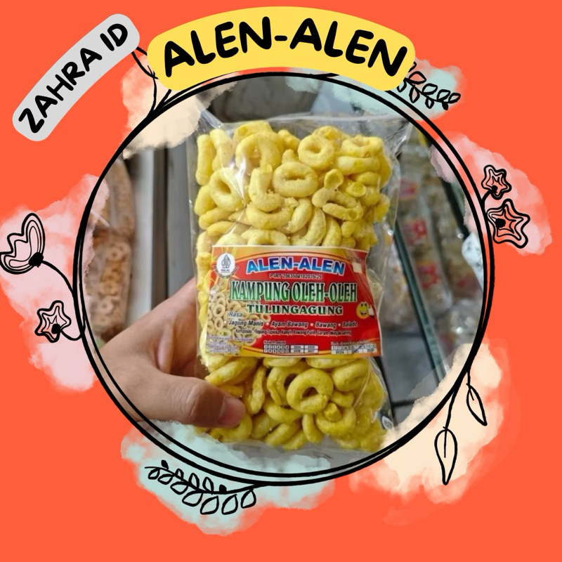 

125gr ALEN ALEN ORIGINAL RASA BAWANG - KERUPUK KHAS TULUNGAGUNG TRENGGALEK OLEH-OLEH LEBARAN