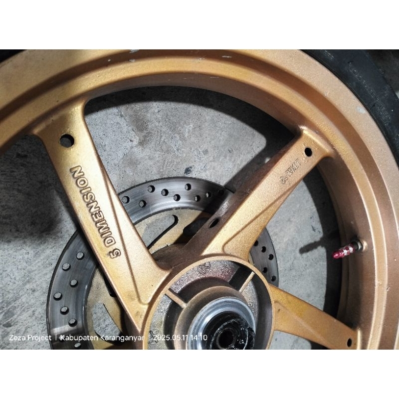 Velg Tapak Lebar Vixion Old