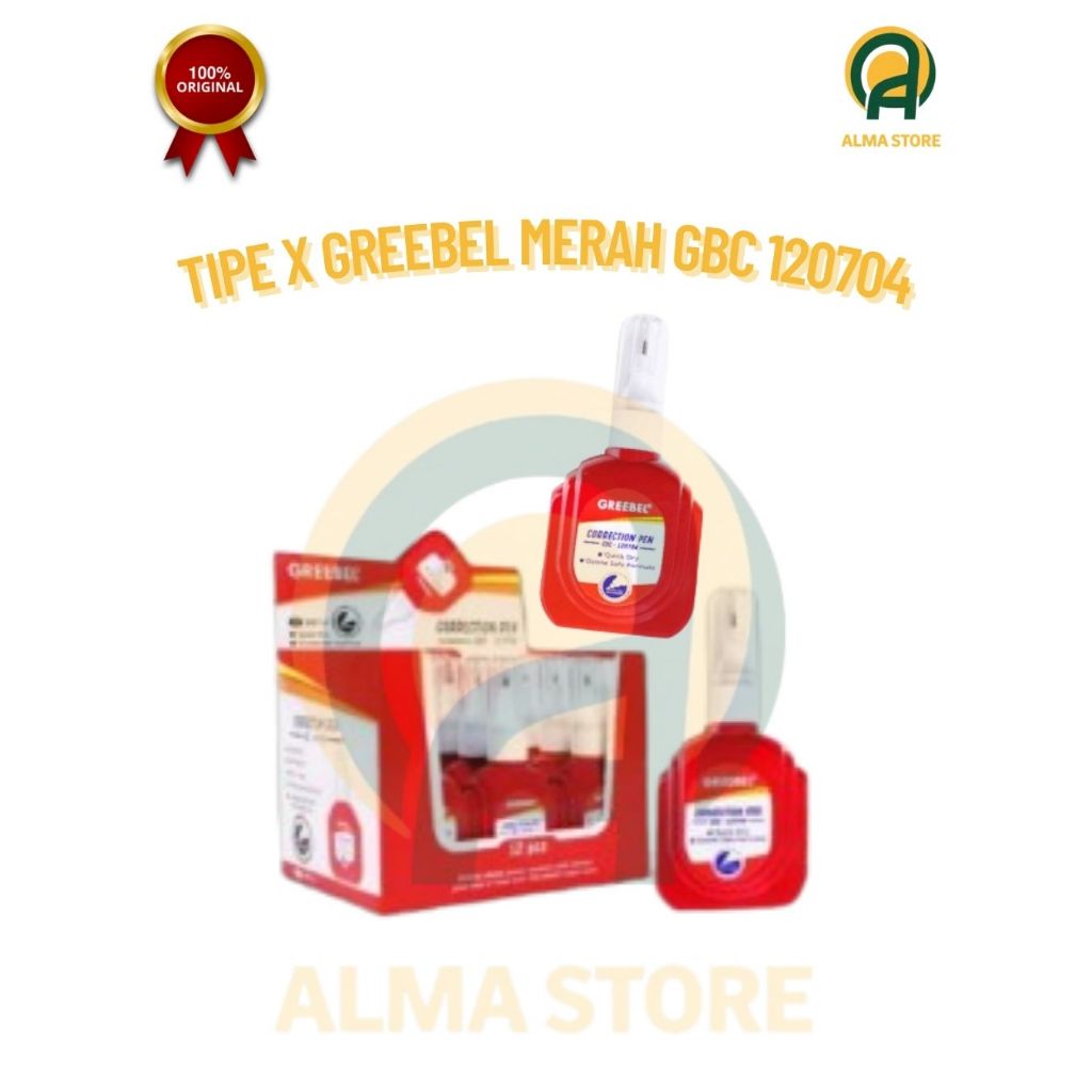

TIPE X GREEBEL MERAH GBC 120704
