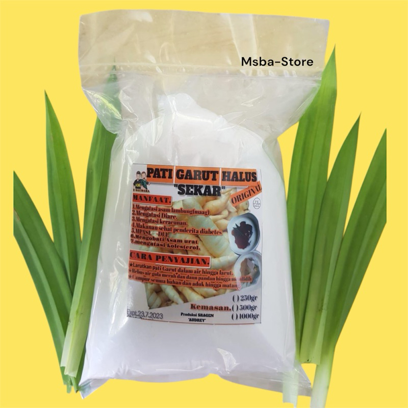 

tepung pati garut organik 1kg/pati garut alami/tepung garut obat herbal asamlambung/ herbal alami
