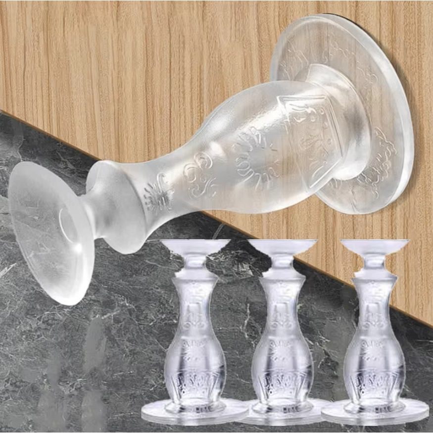 Door Stopper Silikon Elastis Bantalan Penahan Benturan Pintu Kaca Kayu Stainless Anti Bentur Tabrakan Suara Pintu Door Stop Mute Alat Penahan Pintu Jendela Ganjalan Karet Kuat Door Stopper Tahan Bantingan Soft PVC Mute Anti-collision Door Stopper
