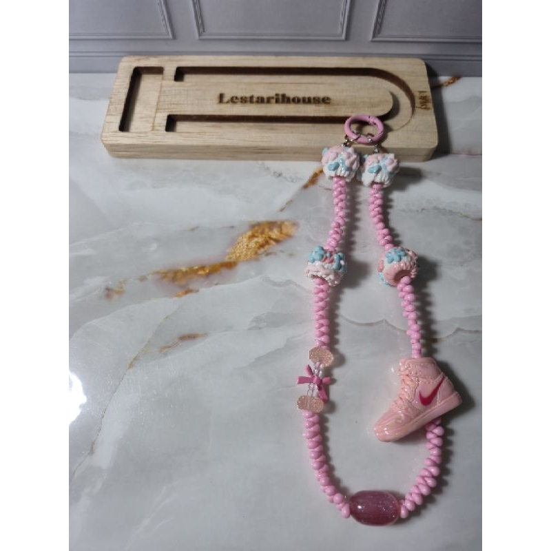 Strap phone luxury pink/Strap phone