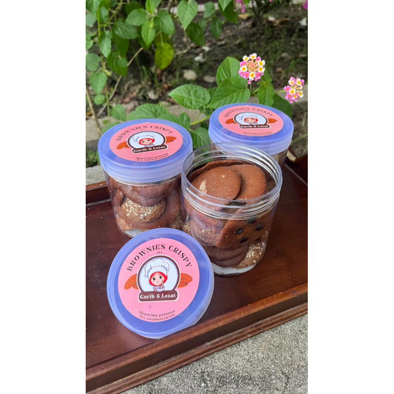 

Gumale Brownies Crispy Kering Murah Gurih Manis Lezat Cookies Kukis Kue Lebaran