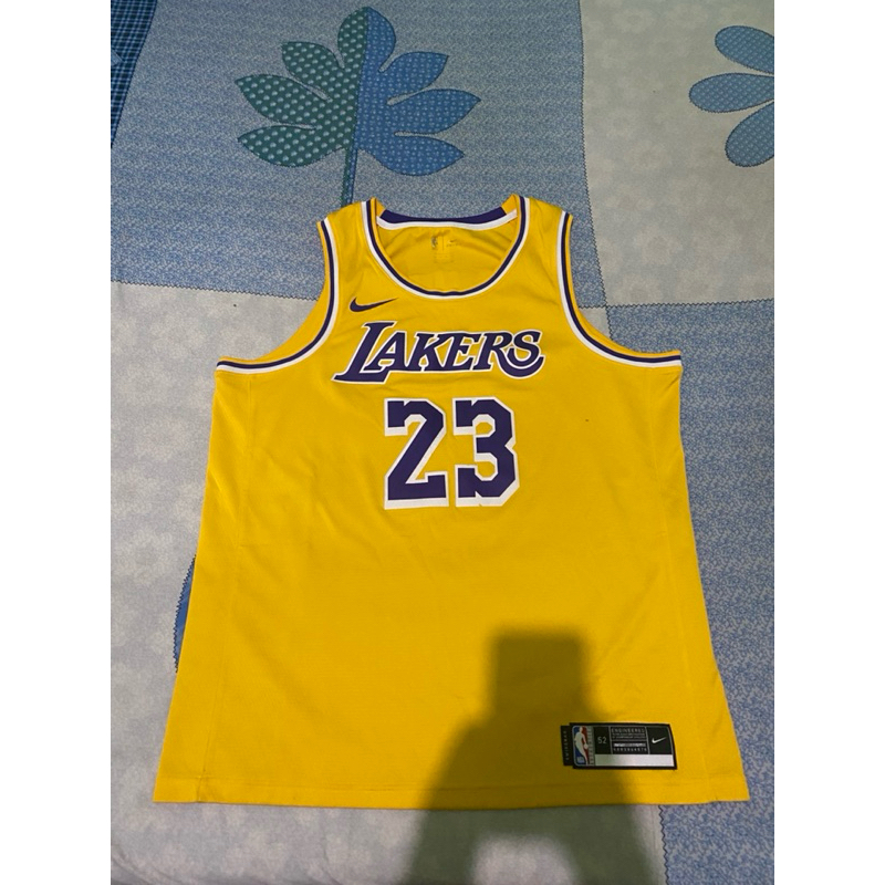 Jersey Basket Second Branded Original Authentic: NIKE Men Basketball NBA Lebron James Los Angeles La
