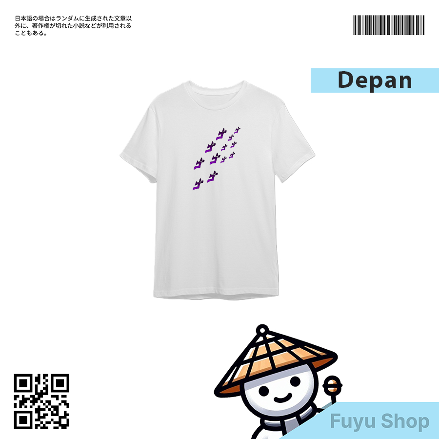 Baju Jojo's Bizarre Adventure GoGoGo ゴゴゴ / Kaos Anime  Jojo's Bizarre Adventure GoGoGo ゴゴゴ  / T-shir