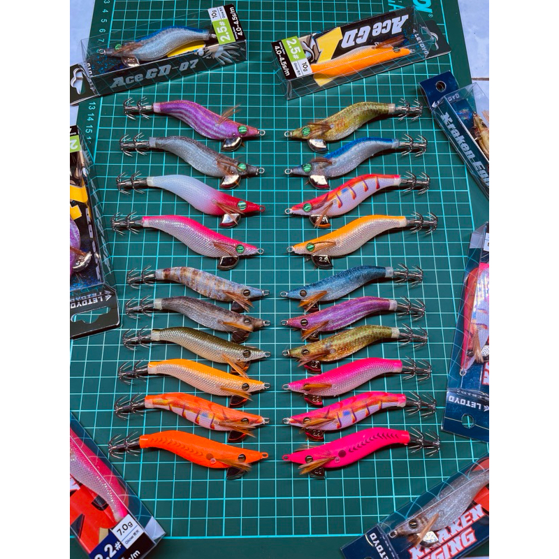 EGI LETOYO SUTTE R KRAKEN EGGING SQUID JIG 2.2 2.5 | umpan cumi letoyo