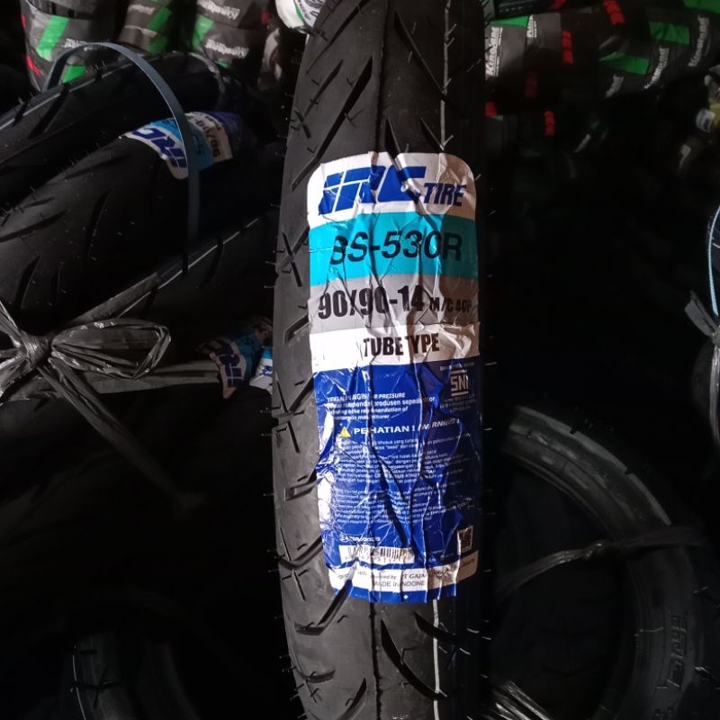 BAN LUAR IRC TUBETYPE SS-530R UKURAN 90/090-14 BAN BELAKANG BEAT BEAT FI VARIO VARIO 125 SPACY ORIGI