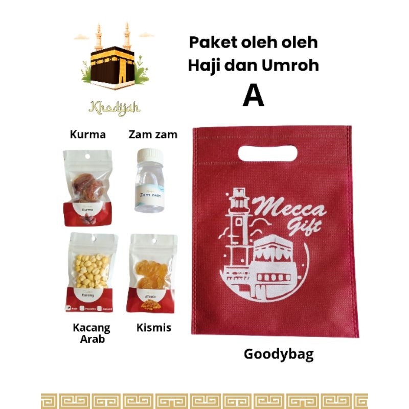 

Oleh oleh haji umroh murah kemasan tas tenteng