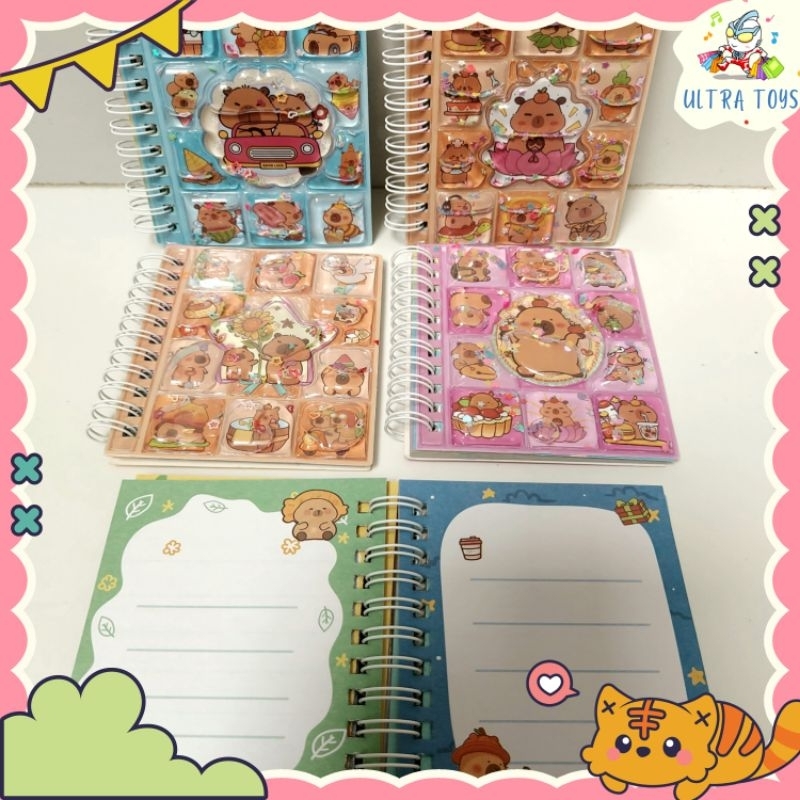 

[ULTRATOYS] NOTEBOOK AIR CAPYBARA LUCU