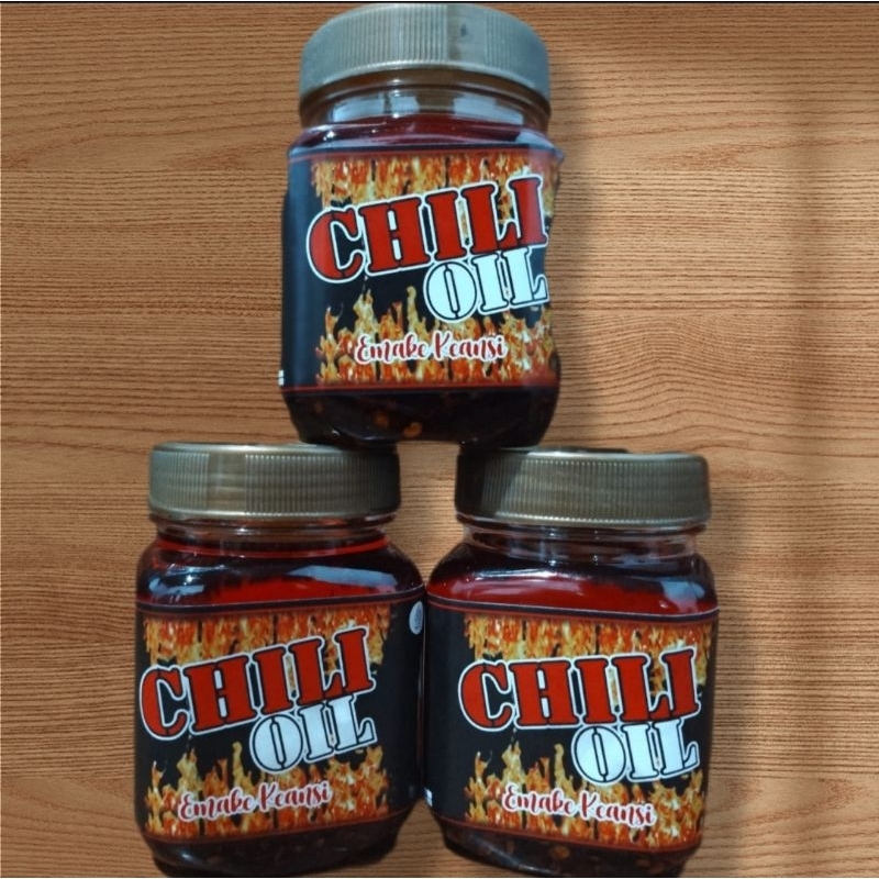 

Emak'e Keansi Chili Oil Ebi 200ml / Minyak Cabe Premium 200ml