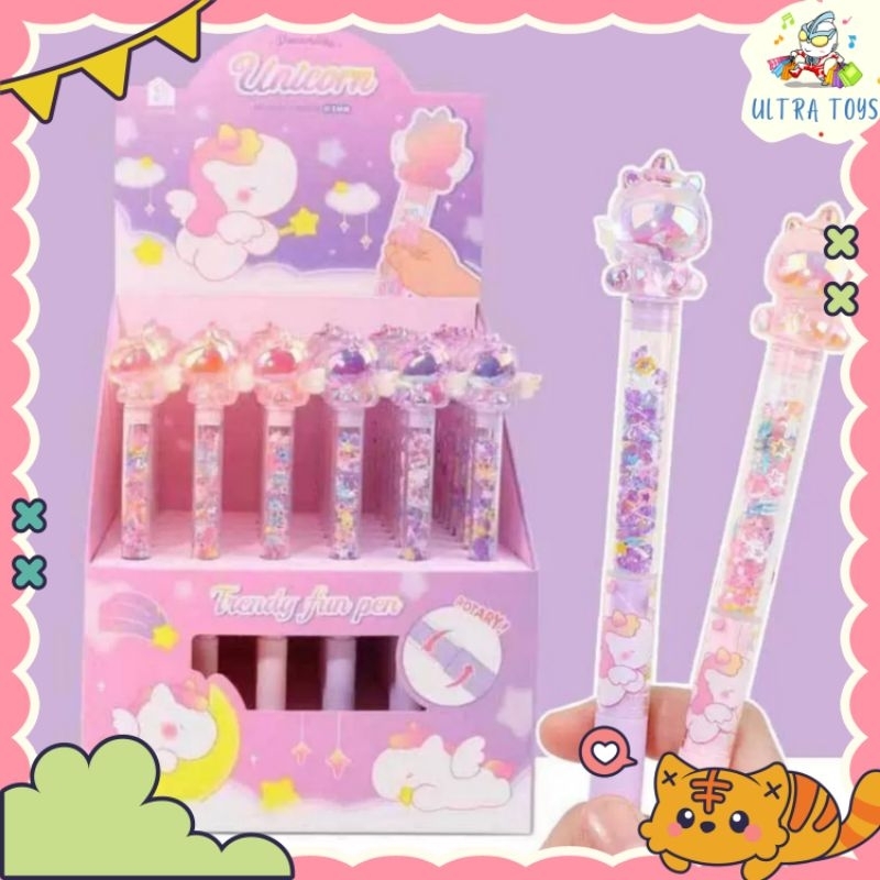 

[ULTRATOYS] PULPEN KUKI GLITTER UNICORN