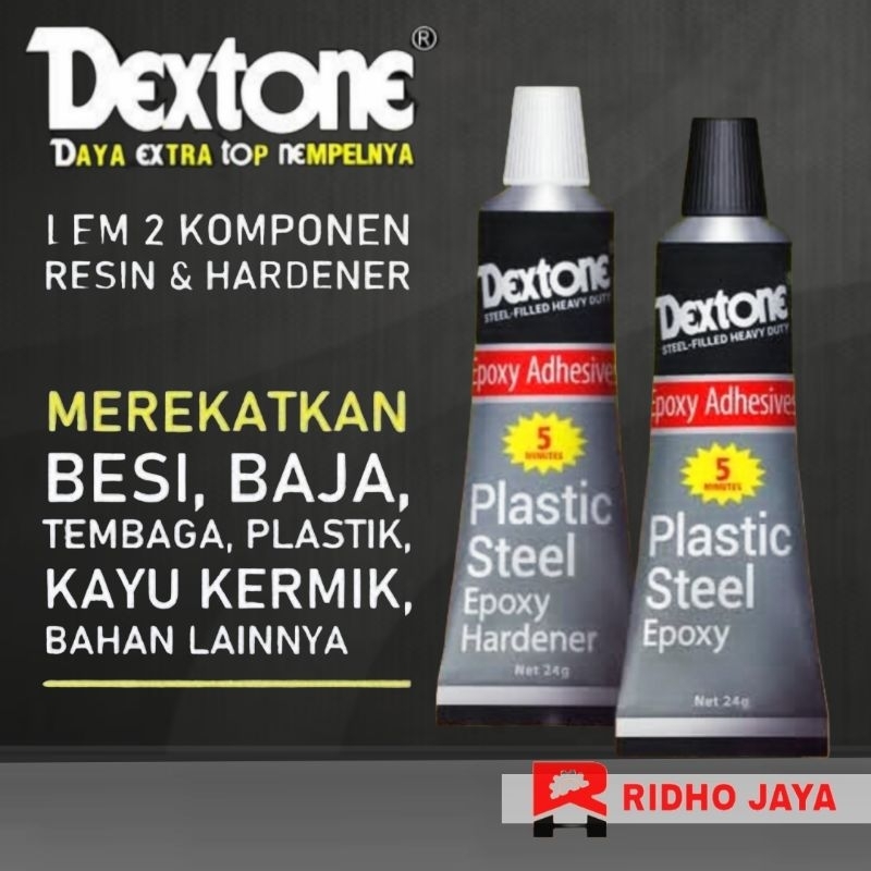 

LEM DEXTONE BESI/EPOXY 5 MENIT SUPER KUAT 48 Gram