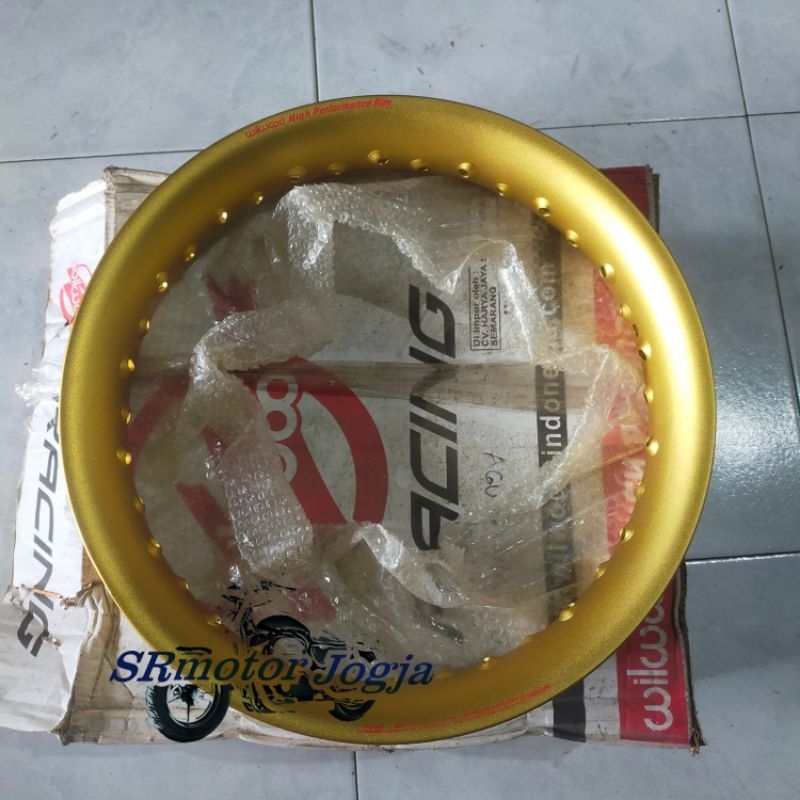 velg velk veleg velek pelah pelek allumunium ukuran 215 ring 14 model ushape setengah lingkaran warn