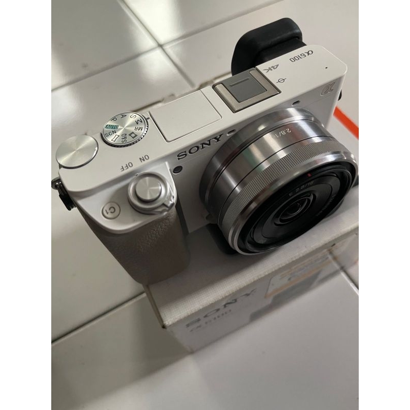 Sony A6100 Second Like New Lensa fix 16mm f2.8af Termurah Dishopee