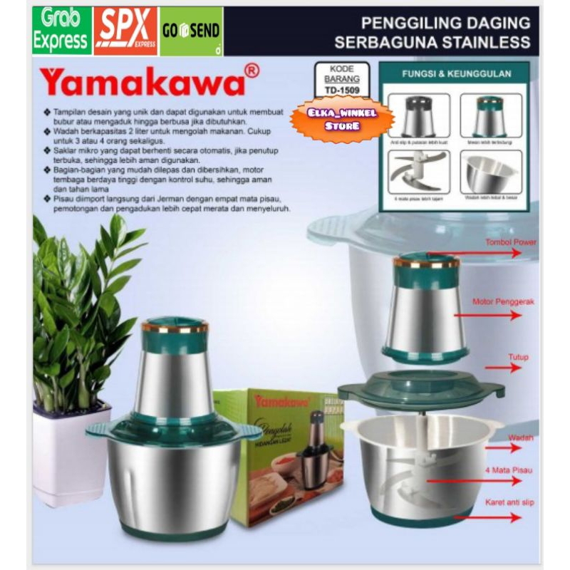 CHOPPER SERBAGUNA YAMAKAWA 2LITER