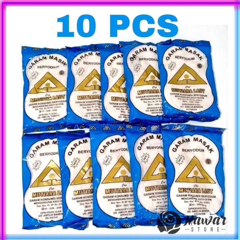 

10 PCS Garam Masak/Garam Dapur BERYOUDIUM 100gram