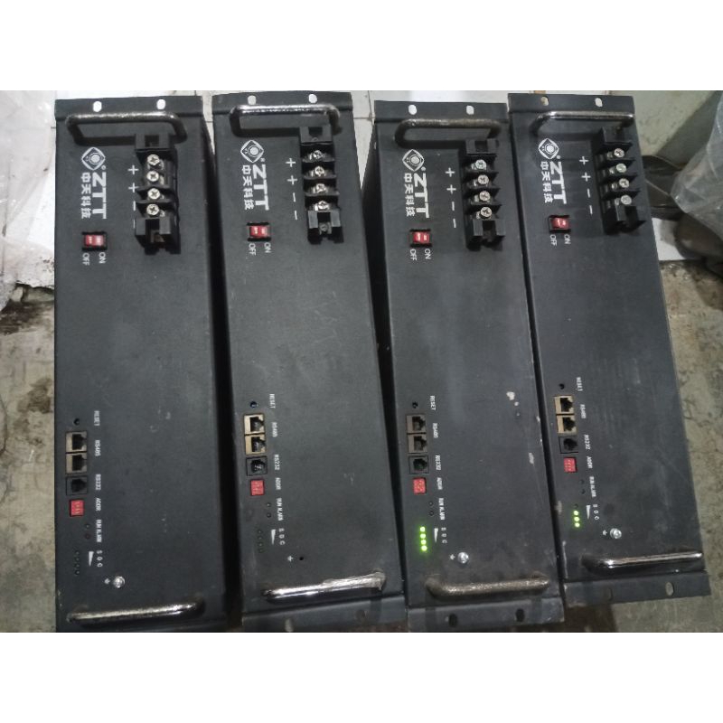 baterai lifepo4 ZTT dan narda 48v 70ah & 80ah