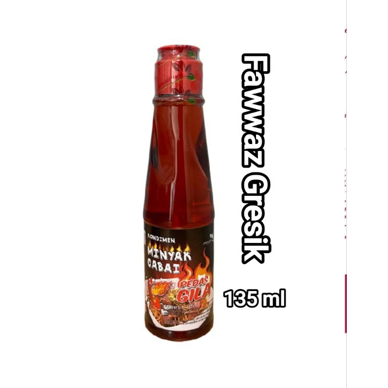 

Kondimen Minyak Cabai Spicy 135ml / Kondimen Minyak Cabe Pedas 135 ml / Minyak Pedas Gila / Chili Oil 135 ml