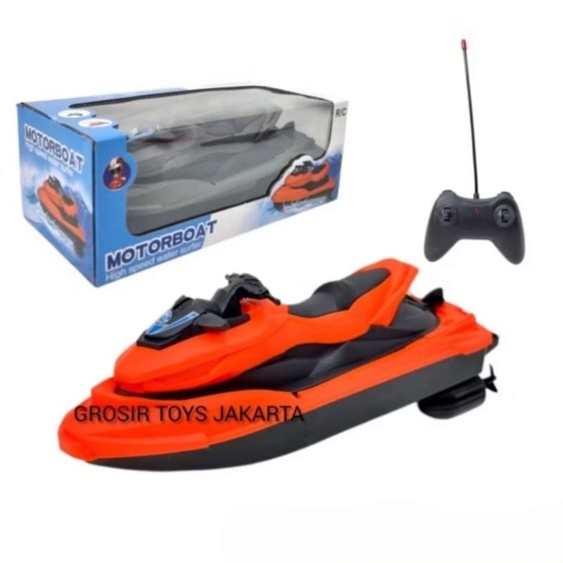 RC JET SKI Mainan Remote Control Motor Boat 0036-5 Mainan Anak Kapal Kapalan