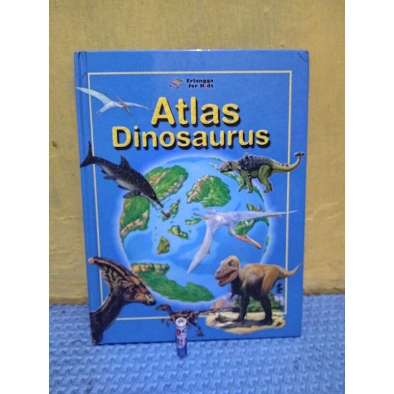 buku atlas dinosaurus preloved