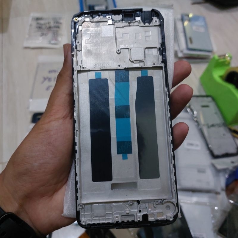 REDMI 14C FRAME LCD TULANG CASING TATAKAN BAZEL MESIN SAMPING KESING BAWAH LCD REDMI 14C