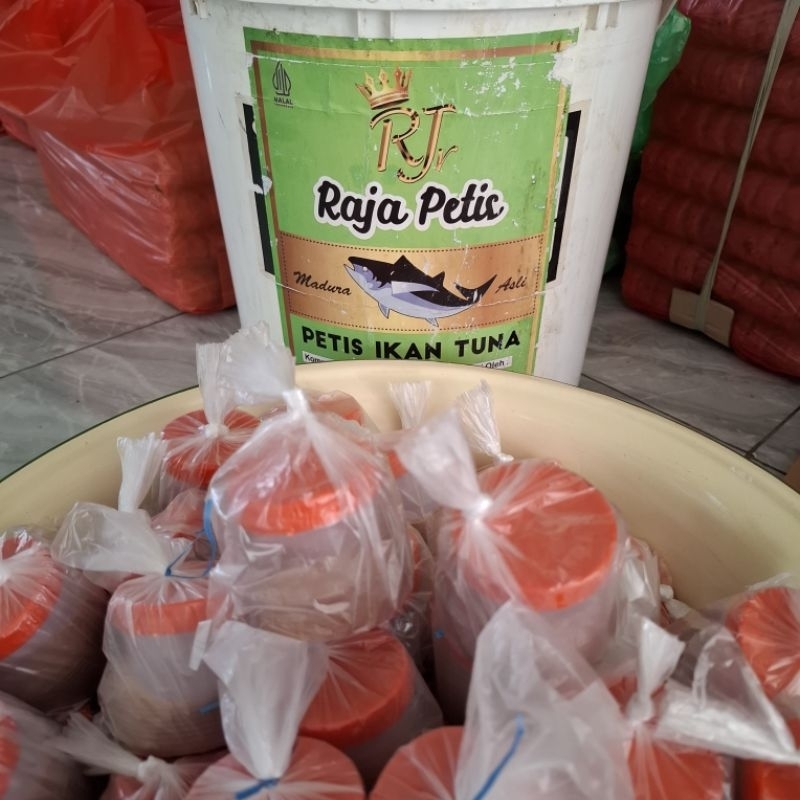 

Ready 100G PETIS IKAN TUNA ASLI MADURA Kemasan Plastik/ Refill